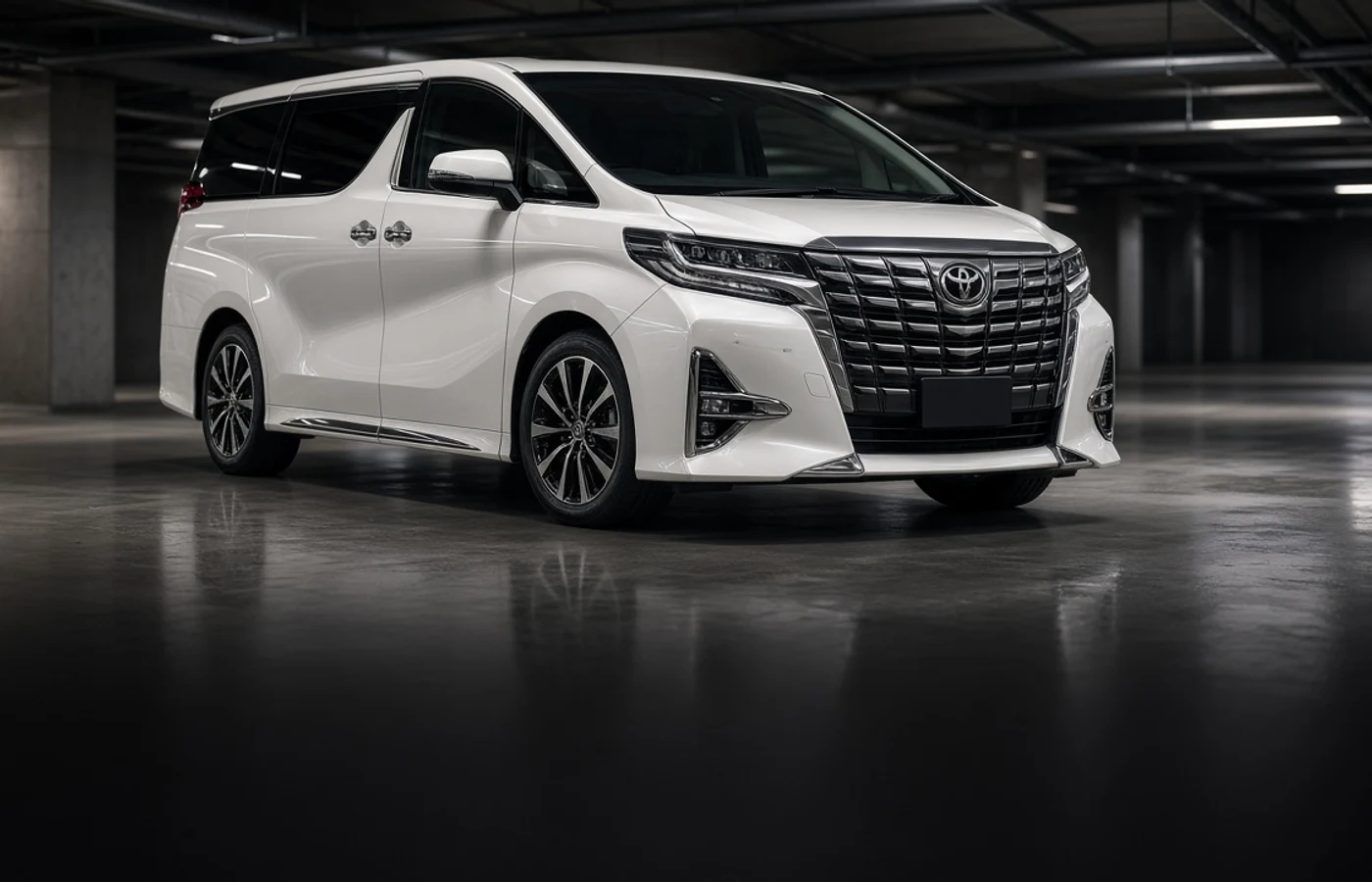 Toyota Alphard luxury MPV for family, airport and VIP rental in Malaysia