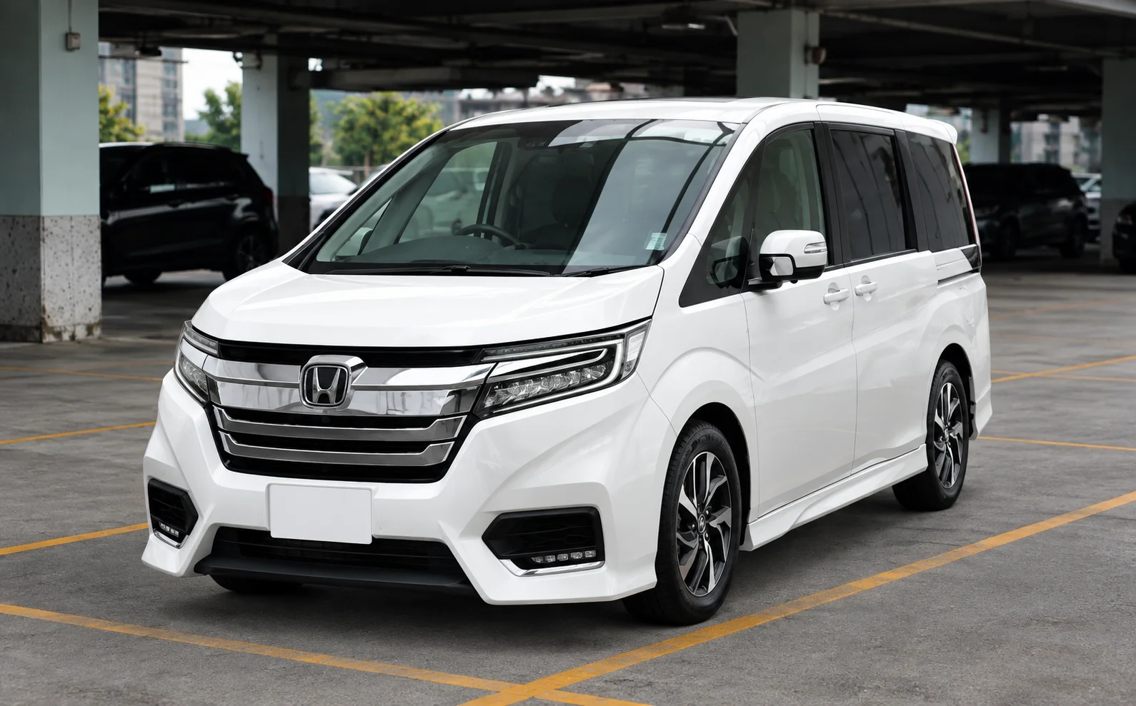 Honda Stepwagon Spada MPV rental for families in Kuala Lumpur