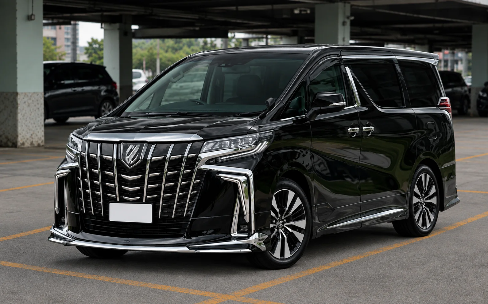 Toyota Alphard SC for family and VIP car rental in Kuala Lumpur