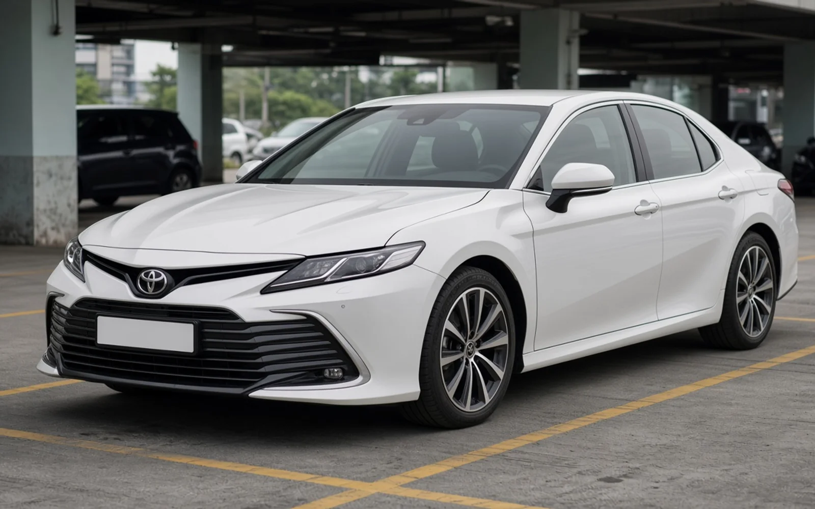 Toyota Camry XV70 sedan for car rental in Kuala Lumpur and Selangor