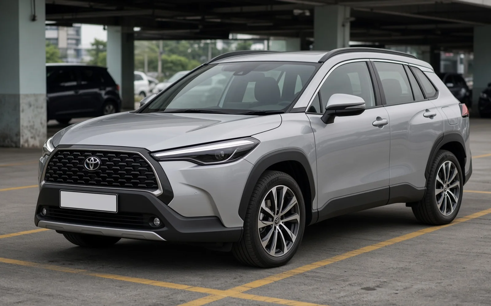 Toyota Corolla Cross Hybrid SUV rental in Kuala Lumpur and Selangor