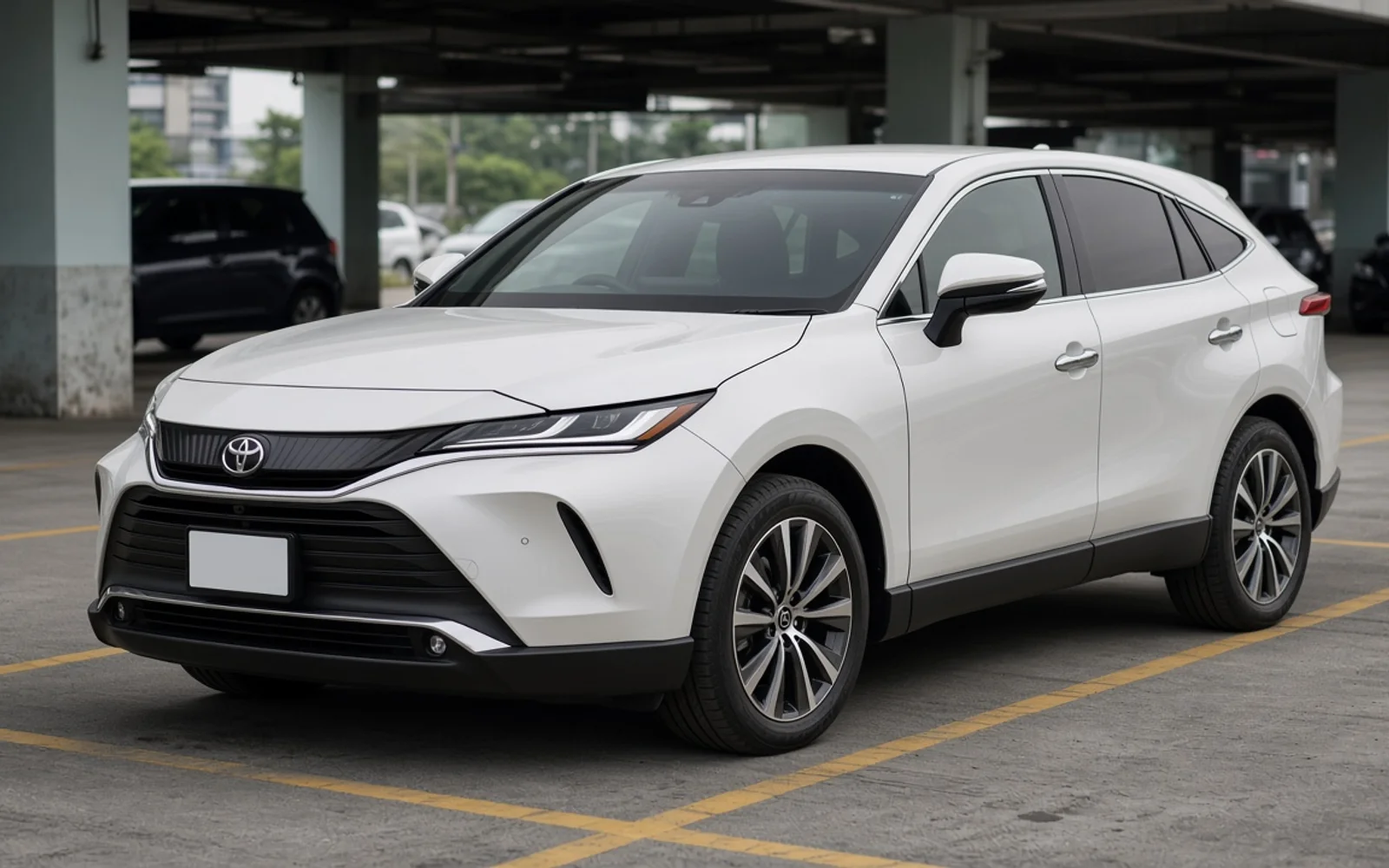Toyota Harrier Z Leather SUV for car rental in Kuala Lumpur