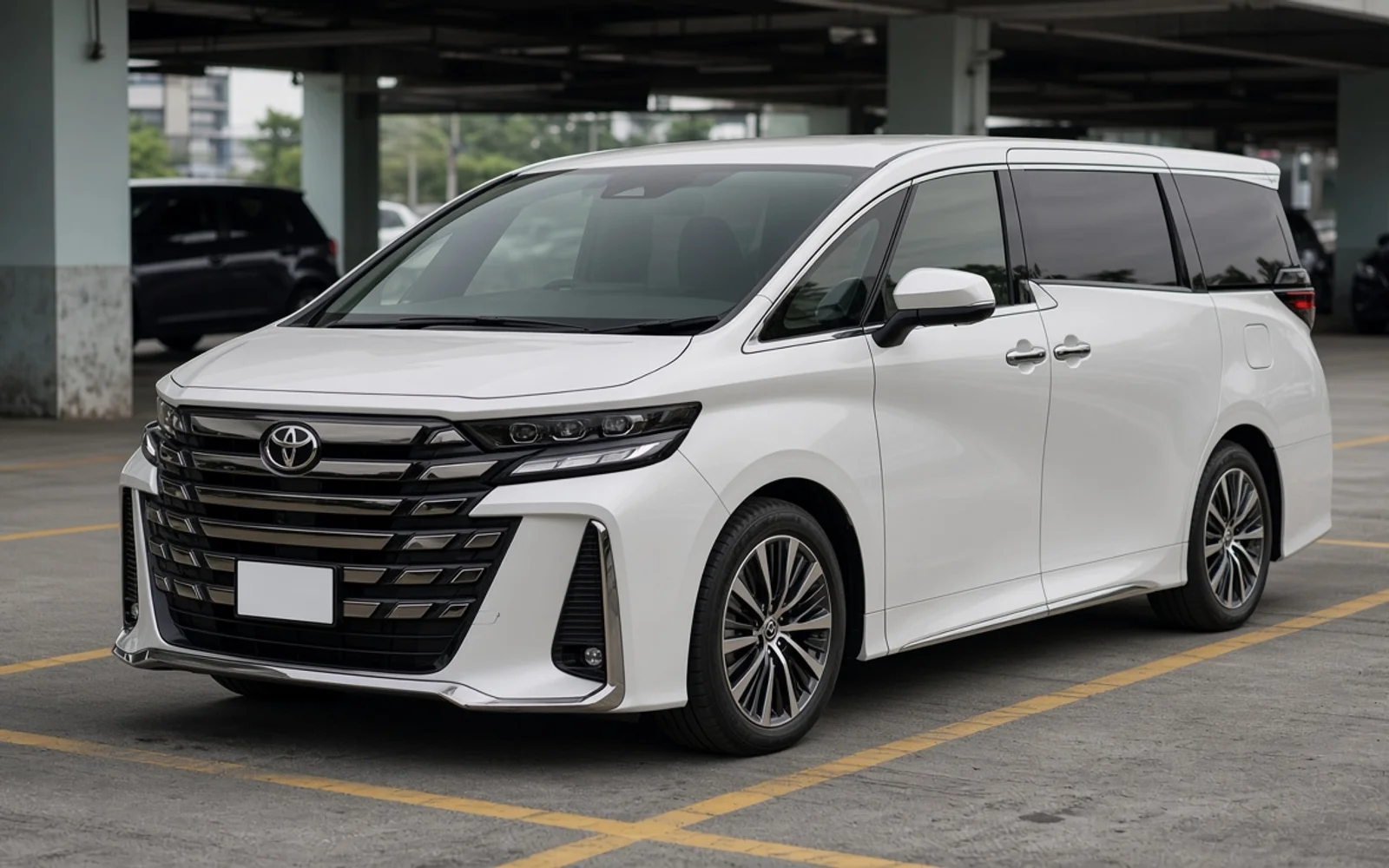 Toyota Vellfire AH40 luxury MPV for rental in Malaysia