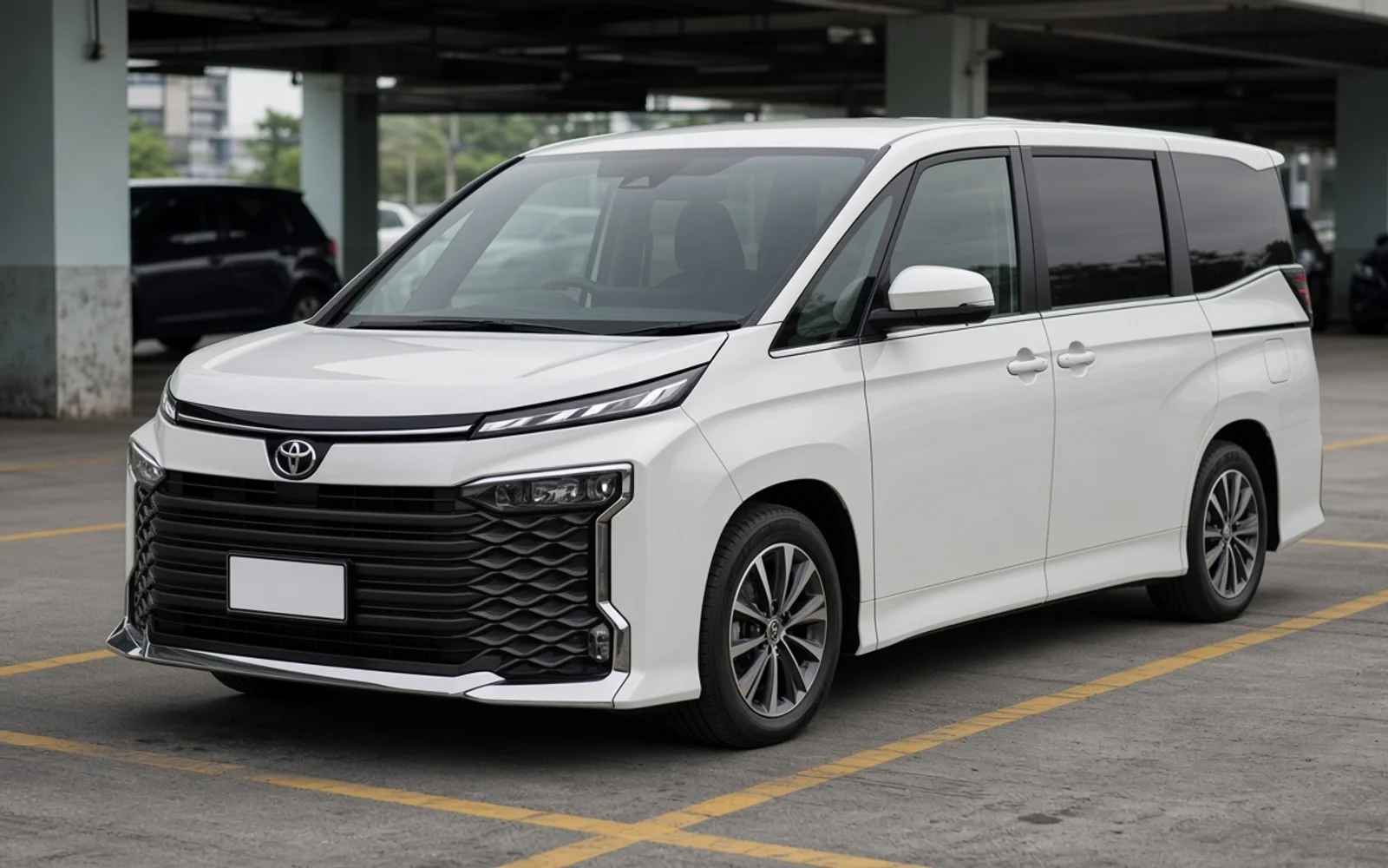 Toyota Voxy SZ MPV for family and group car rental in Malaysia