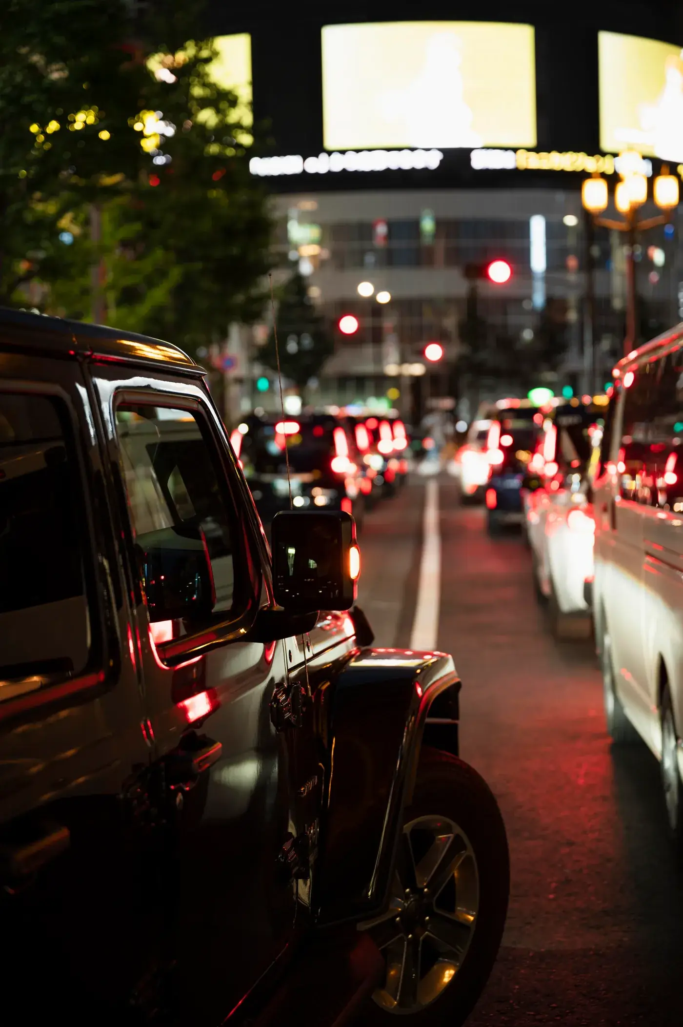 City traffic at night. Why the right car matters for your journey City traffic at night. Why the right car matters for your journey